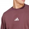 Bluza treningowa męska Adidas do ćwiczeń sportowa bordowa duże logo